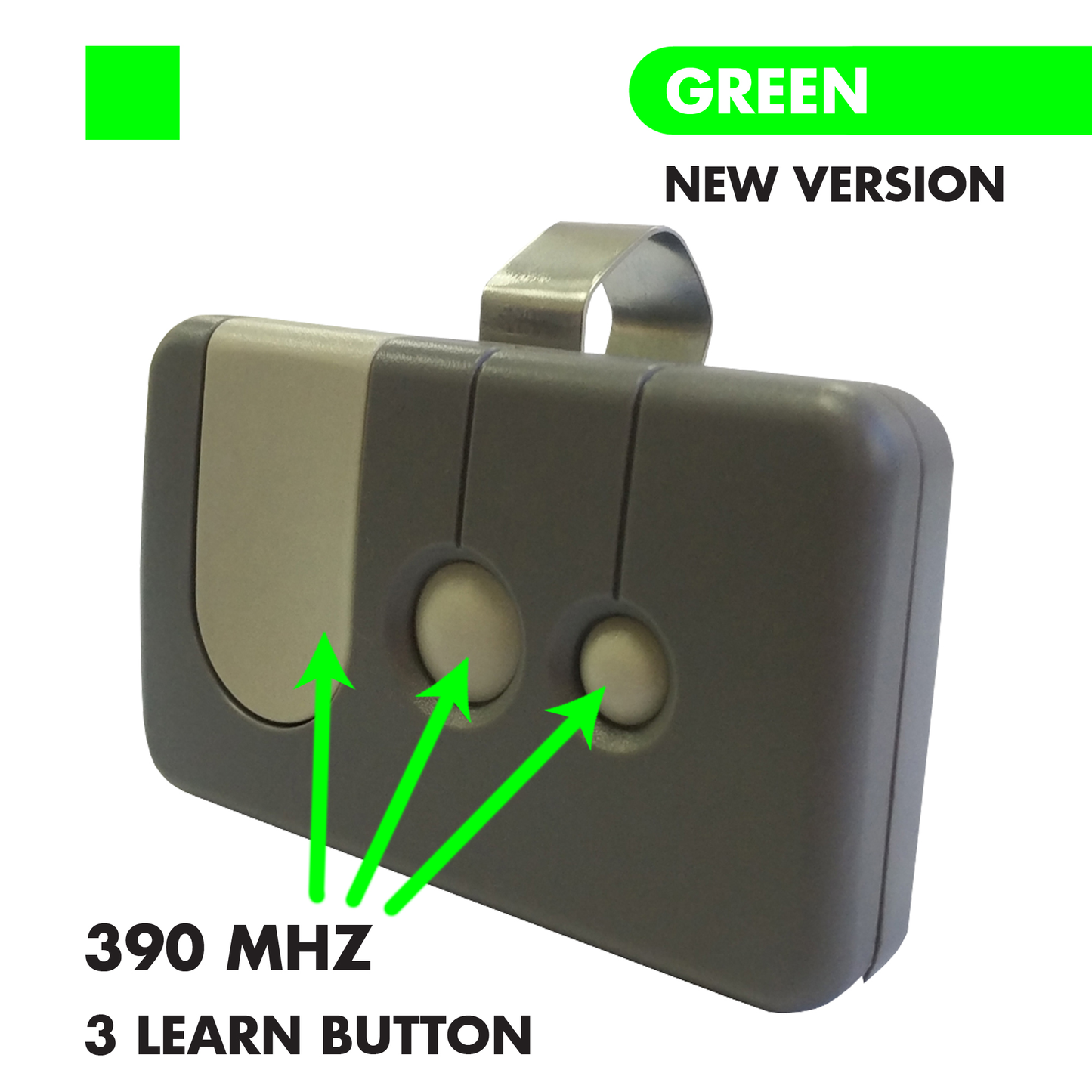 sears craftsman garage door opener remote 139 53879 139 53859 k1026 hbw1136 1a5247 liftmaster 81lm 82lm 83lm chamberlain 850cb 853cb 856cb green learn button 390mhz