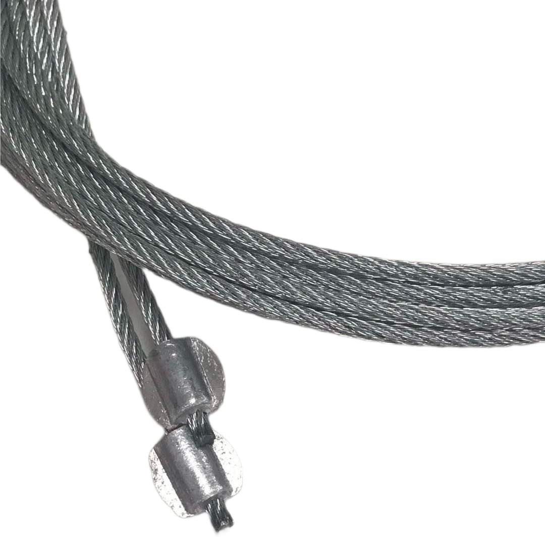 pair of garage door cables for 12 garage door torsion springs high quality 12 ft tall door heavy duty galvanized steel